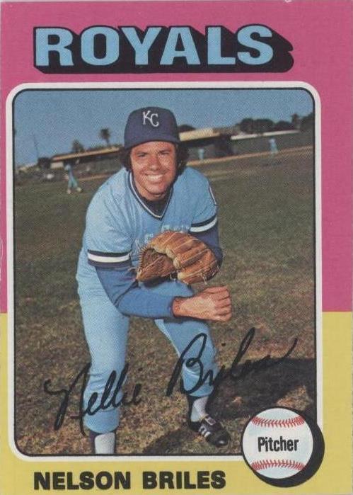 1975 Topps - Nelson Briles #495