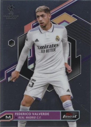 2022-23 Topps Finest UEFA Club Competitions Federico Valverde #106