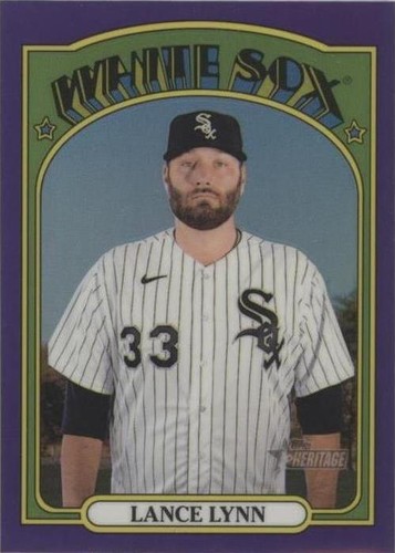 2021 Topps Heritage High Number - Lance Lynn #709