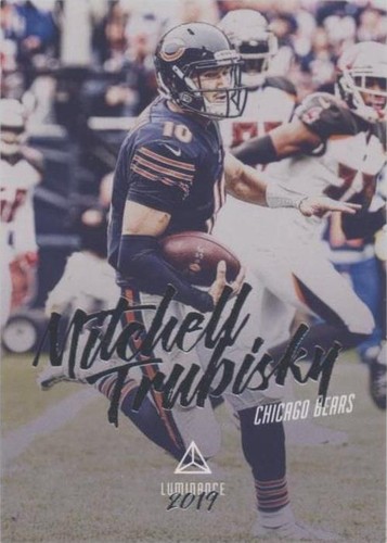 2019 Panini Luminance Mitchell Trubisky #58