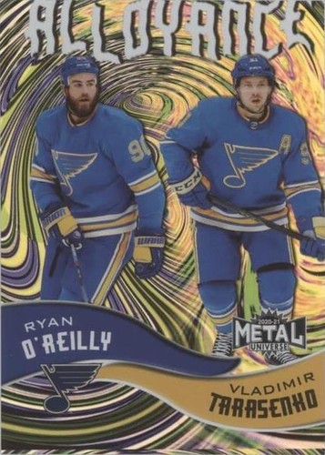 2020-21 Skybox Metal Universe - Ryan O'Reilly Vladimir Tarasenko #AL-17