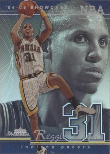 2004-05 Fleer Showcase - Reggie Miller #85