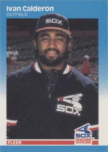 1987 Fleer - Ivan Calderon #488