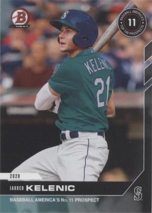 2020 Bowman Next Topps Now Baseball America's Top 100 Prospects - Jarred Kelenic #T18