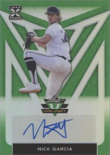 2020 Leaf Valiant - Nick Garcia #BA-NG2