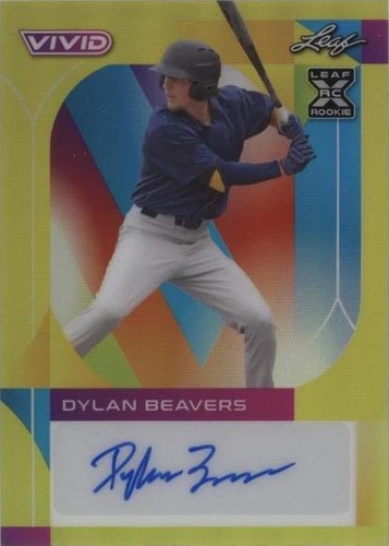 2022 Leaf Vivid - Dylan Beavers #BA-DB1