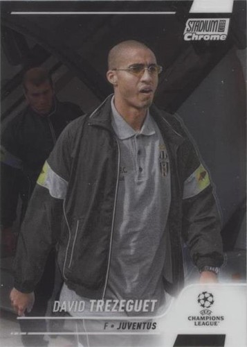 topps LEGENDS TREZEGUET トレゼゲ　サッカー　レジェンド 2021-22 Topps Pearl David Trezeguet JUVENTUS & FRANCE Legend