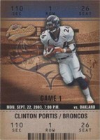 2003 Fleer Authentix Clinton Portis #29