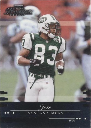 2002 Playoff Prestige Santana Moss #100