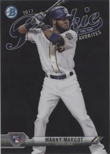 2017 Bowman - Manny Margot #ROYFI-MM