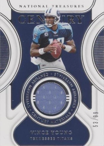 2021 Panini National Treasures Vince Young #CM-VY