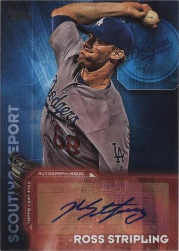 2016 Topps Update Series - Ross Stripling #SRA-RST