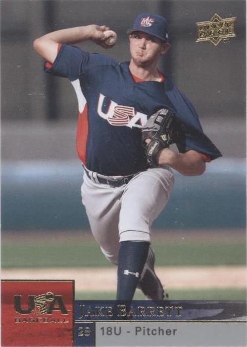2009 Upper Deck - Jake Barrett #18U-JB