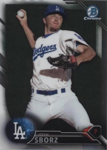 2016 Bowman Chrome - Josh Sborz #BCP209
