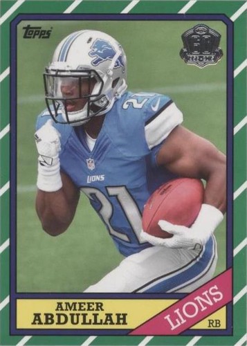 2015 Topps Ameer Abdullah #T60-AA
