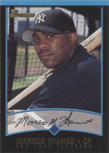 2001 Bowman Draft Picks & Prospects - Marcus Thames #BDP28