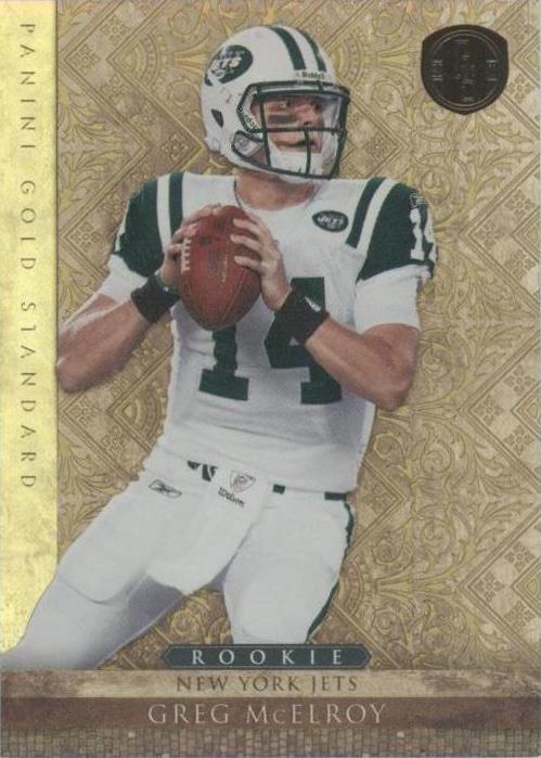 2011 Panini Gold Standard Greg McElroy #186