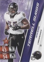 2010 Adrenalyn XL Terrell Suggs #33