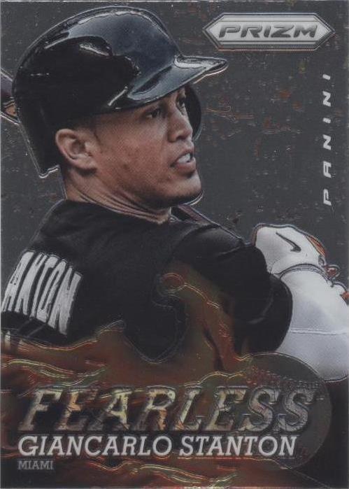 Panini Prizm 2013 - Giancarlo Stanton #F11