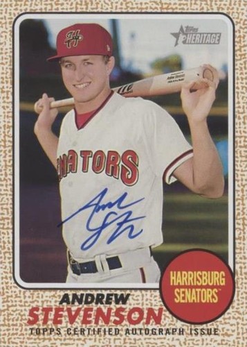 2017 Topps Heritage Minor League Edition - Andrew Stevenson #ROA-AS