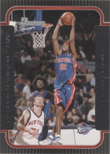 2003-04 Bowman Rookies & Stars - Richard Hamilton #21