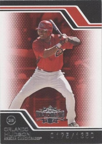 2008 Topps Triple Threads - Orlando Hudson #243