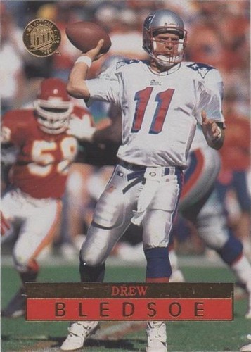 1996 Fleer Ultra Drew Bledsoe #91