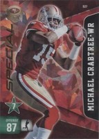 2011 Panini Adrenalyn XL Michael Crabtree #S27