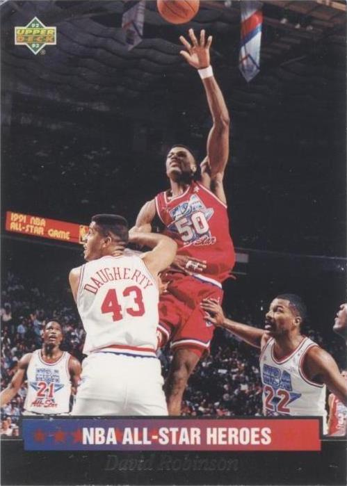 1992-93 Upper Deck - Дэвид Робинсон #21