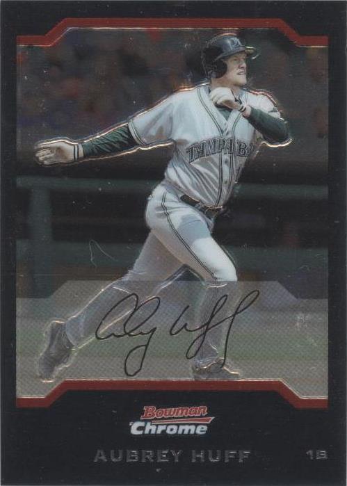 2004 Bowman Chrome - Aubrey Huff #85