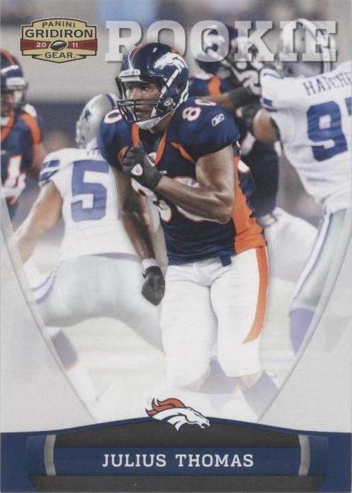 Panini Gridiron Gear Julius Thomas #181 2011