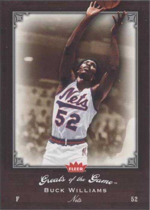 2005–06 Fleer Greats of the Game — Бак Уильямс No92