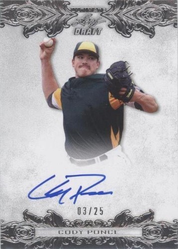 2015 Leaf Ultimate Draft - Cody Ponce #BA-CP1