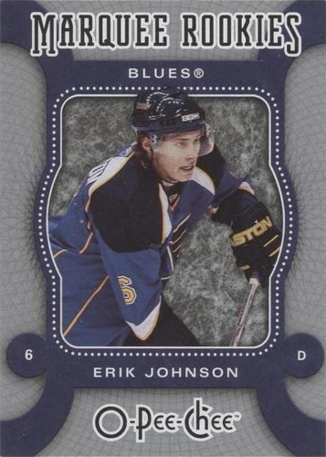 2007-08 O-Pee-Chee - Erik Johnson #591