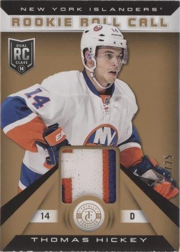 2013-14 Totally Certified - Thomas Hickey #RR-THI