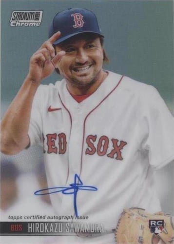 2021 Topps Stadium Club Chrome - Hirokazu Sawamura #SCCAV-SAWA