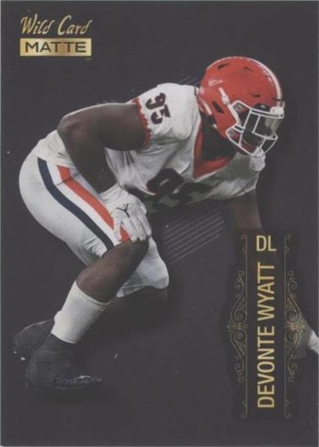 2022 Wild Card MATTE Devonte Wyatt #MB-37