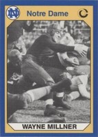1990 Collegiate Collection University of Notre Dame Wayne Millner #104