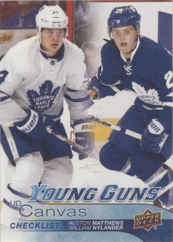 2016-17 Upper Deck - Auston Matthews William Nylander #C240