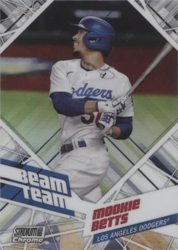 2021 Topps Stadium Club Chrome - Mookie Betts #BTC-23