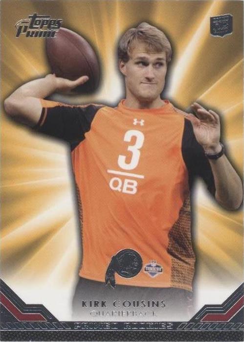 2012 Topps Prime Kirk Cousins #PR-KC
