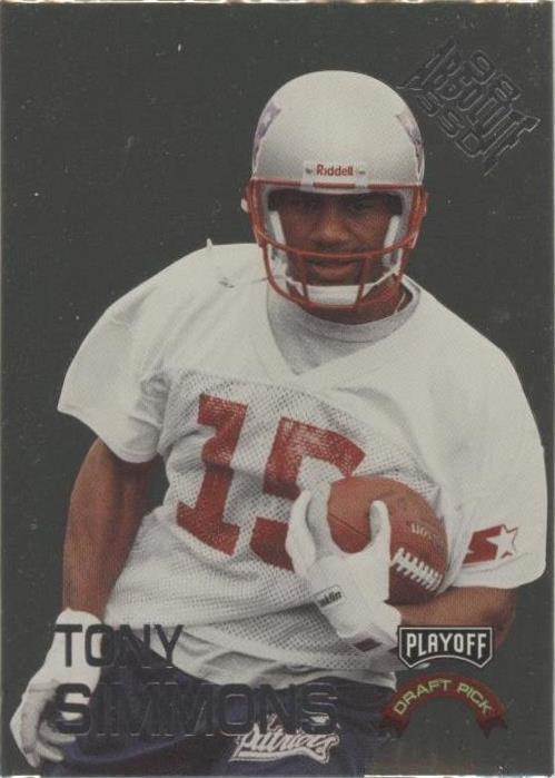 1998 Playoff Absolute SSD Tony Simmons #18