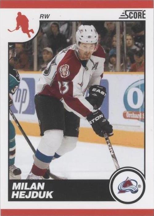 2010-11 Score - Milan Hejduk #142