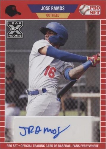 2021 Leaf Pro Set Baseball Blaster - Jose Ramos #PS-JR1