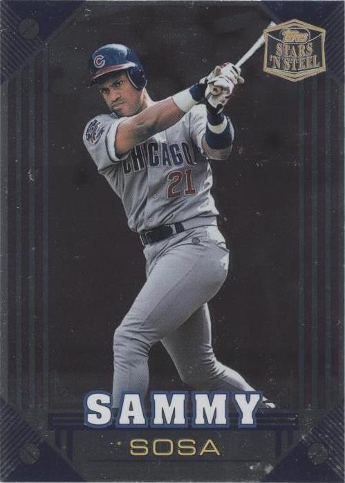 1998 Topps Stars 'n Steel - Sammy Sosa #39