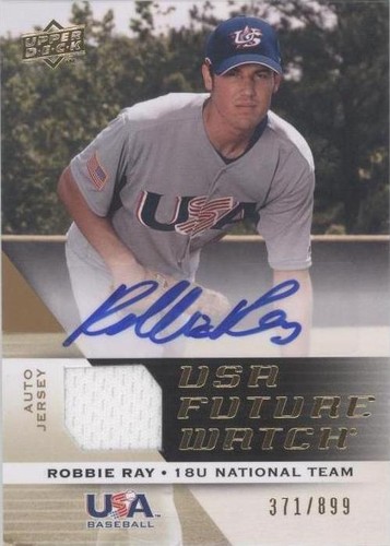 2009 Upper Deck Signature Stars - Robbie Ray #UFWA-37