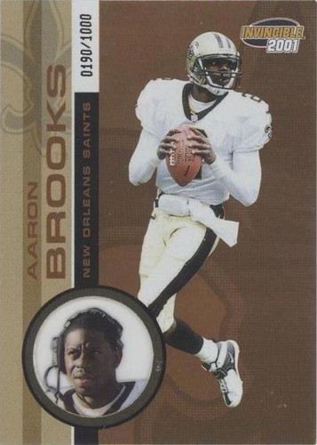 2001 Pacific Invincible Aaron Brooks #147