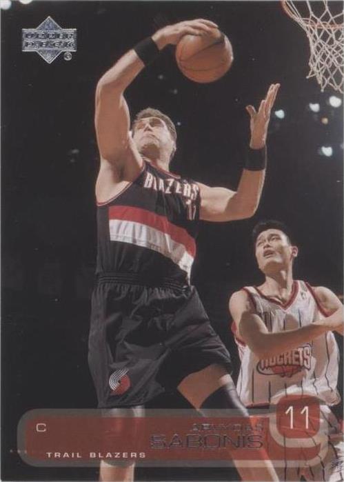 2002-03 Upper Deck - Arvydas Sabonis #348