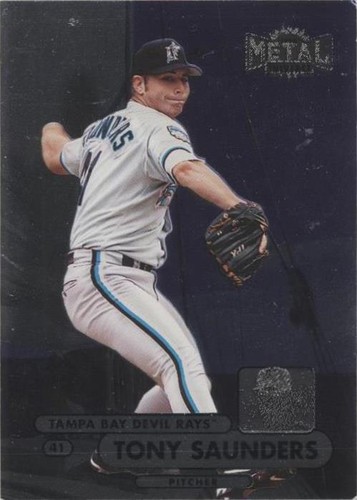 1998 Metal Universe - Tony Saunders #107