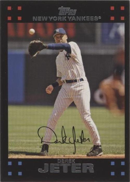Juego de regalo Topps New York Yankees 2007 edición limitada - Derek Jeter #NYY17